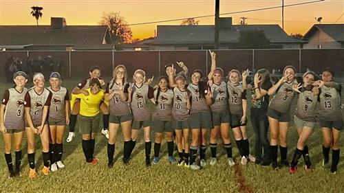 2023-24 Middle school Girls Soccer Champions Mt. Sky